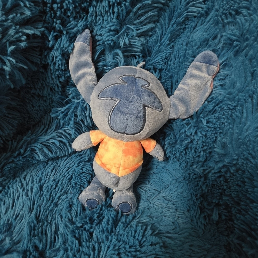 Disney Lilo & Stitch Exclusive 9 Inch Stitch Plush Super Chill Vibes - Picture 3 of 3